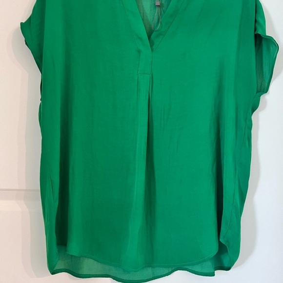 Women's Green Blouse Size Medium - Picture 5 of 9